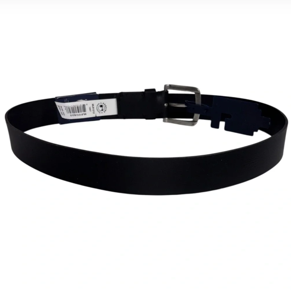 New York Yankees Leather Black Belt Men’s Waist 30-32 MLB Genuine Merchandise